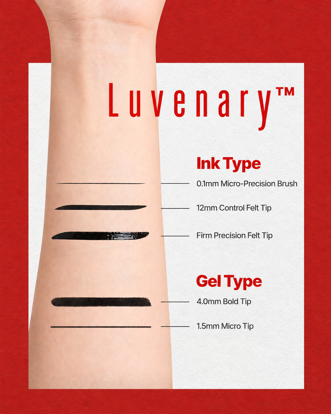 24HR Pro Tip Ink Liner (001, Black)